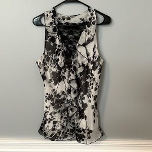 BCX extra large sleeveless dress blouse